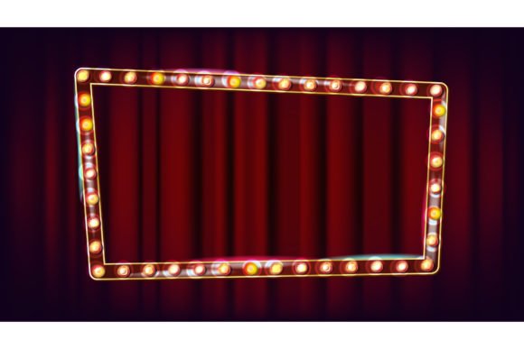 Download Retro Billboard Vector. Shining Light - Shining Collection