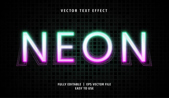 Download Text Effect - Neon Text Style - Style Collection