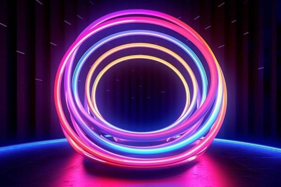Download Vibrant Design Neon Effects Synthwave - Neon effects Collection