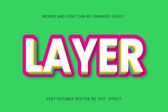 Download Layer - Text Effect Editable Style - Style Collection