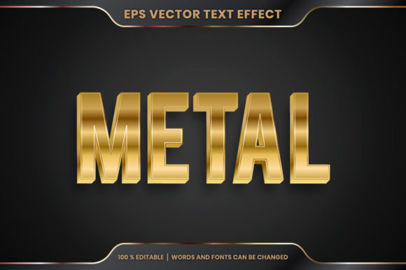 Download Metal Word, Text Effect Editable Style - Style Collection