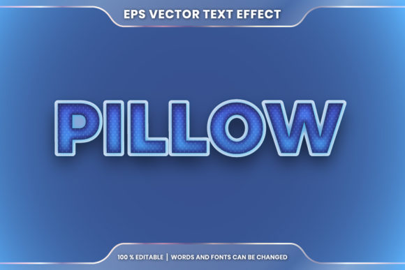 Download Pillow Word, Text Effect Editable Style - Style Collection