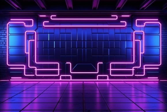 Download Cyberpunk Neon Effects Neon Background - Neon effects Collection