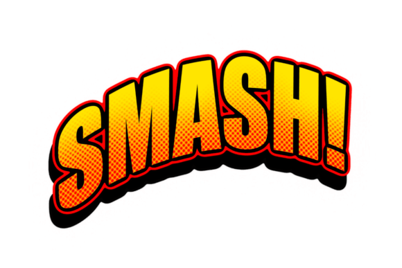 Download Smash Comic Style Text Design - Style Collection