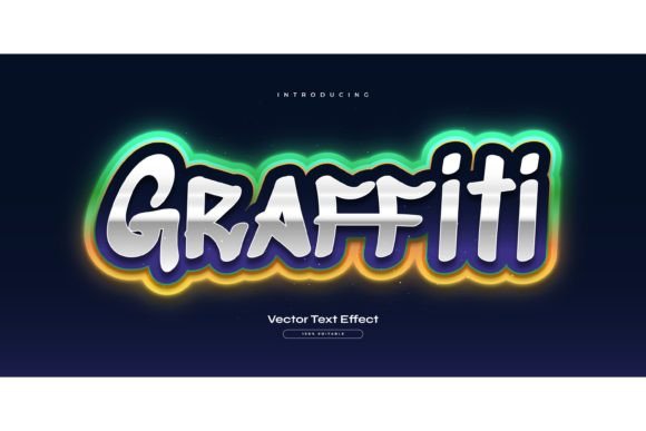 Download Graffiti Text Style with Neon Effect - Style Collection