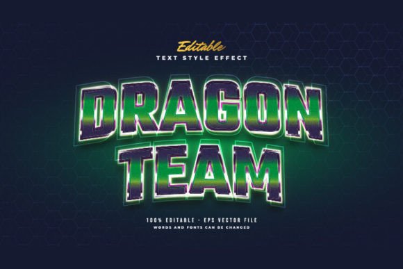 Download Green E-sport Text Style Effect - Style Collection