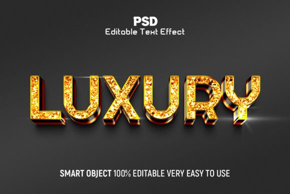 Download Luxury 3D Editable Text Effect Style - Style Collection